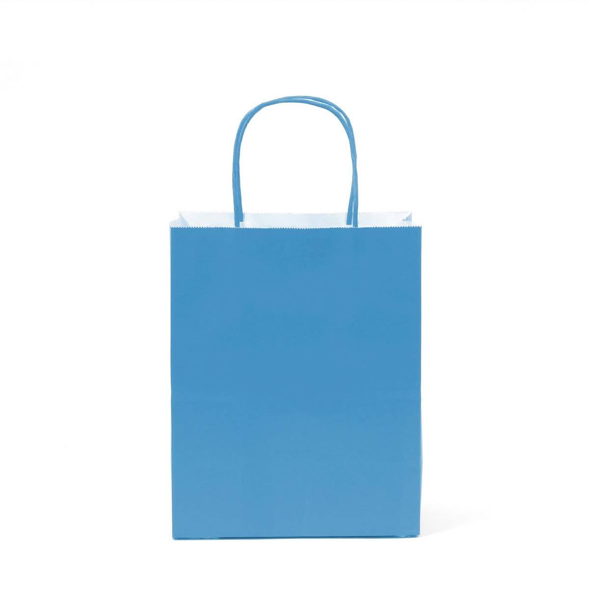 Blue Kraft Paper Bag