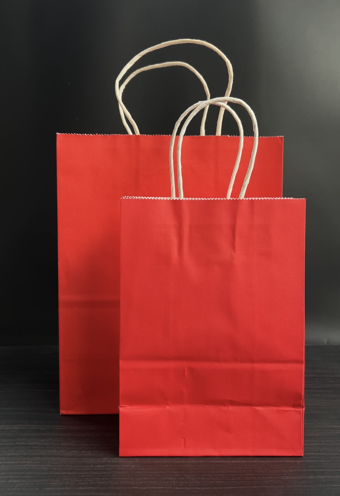 Red Kraft Paper Bag