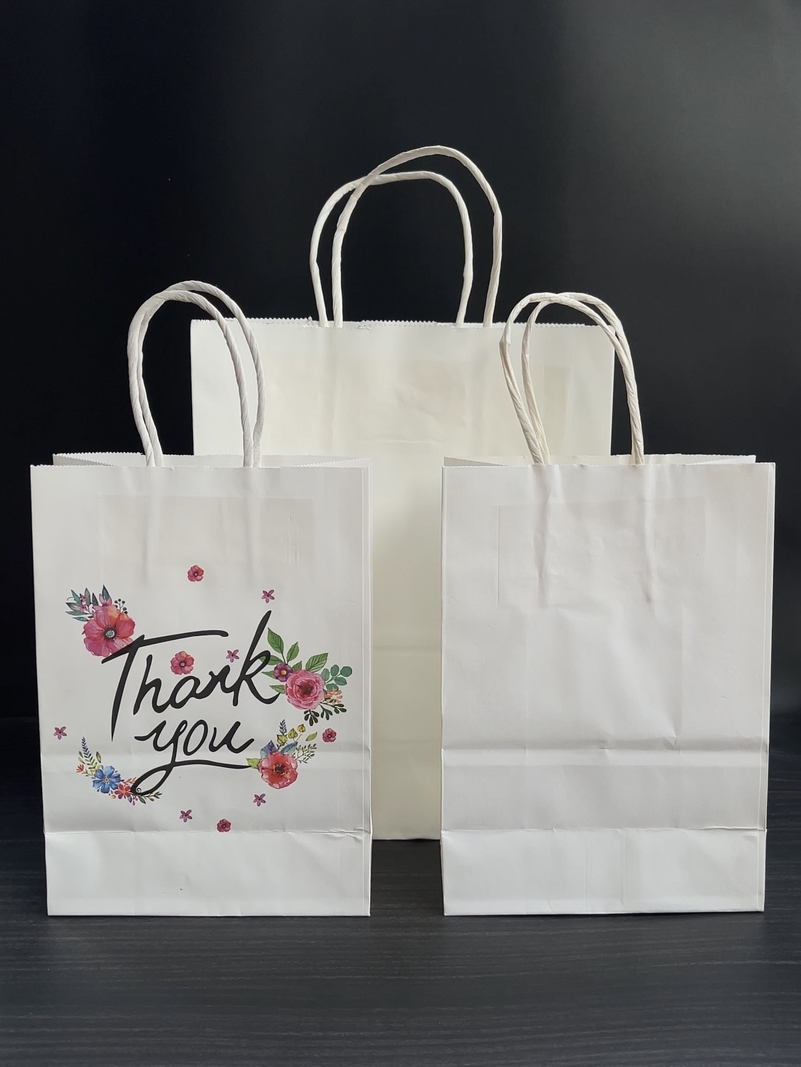 White Kraft Paper Bag