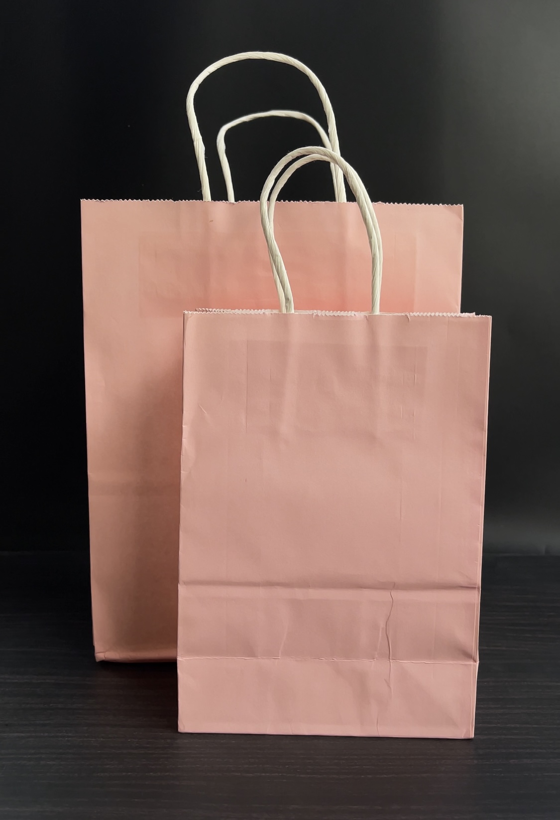 Light Pink Kraft Paper Bag
