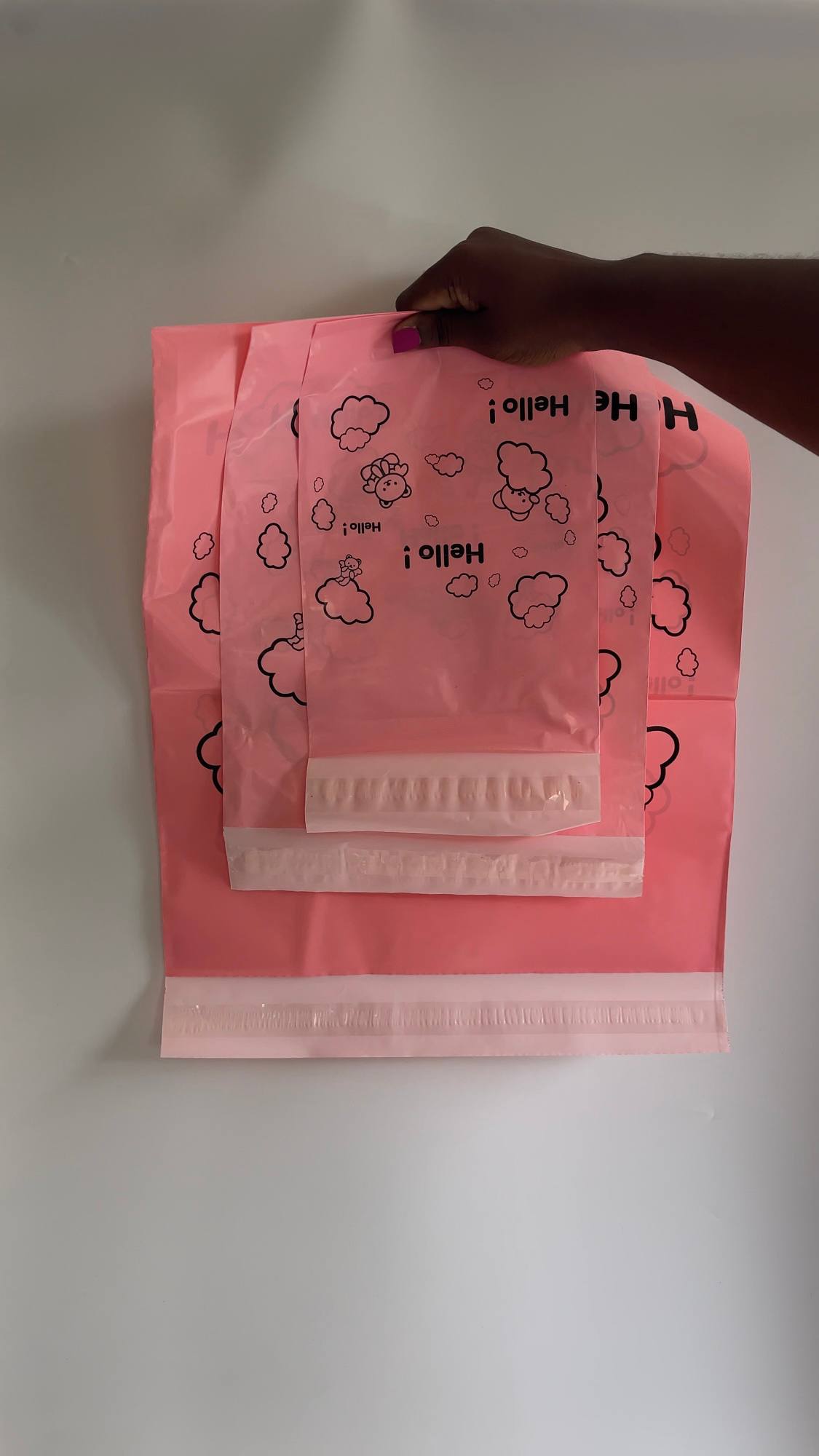 Hello Pink Polymailer