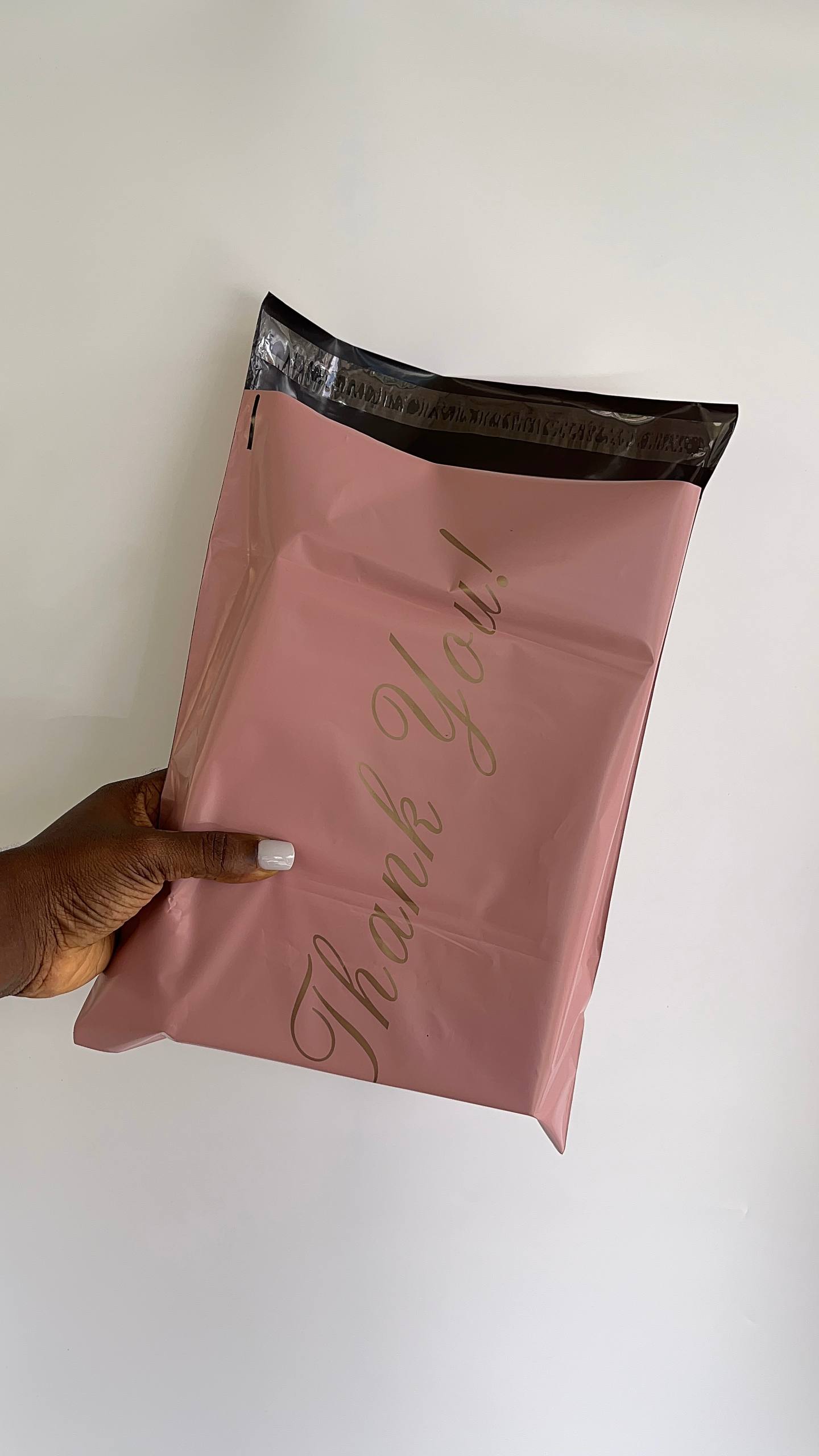 Pink Thank You Double Sided Polymailer