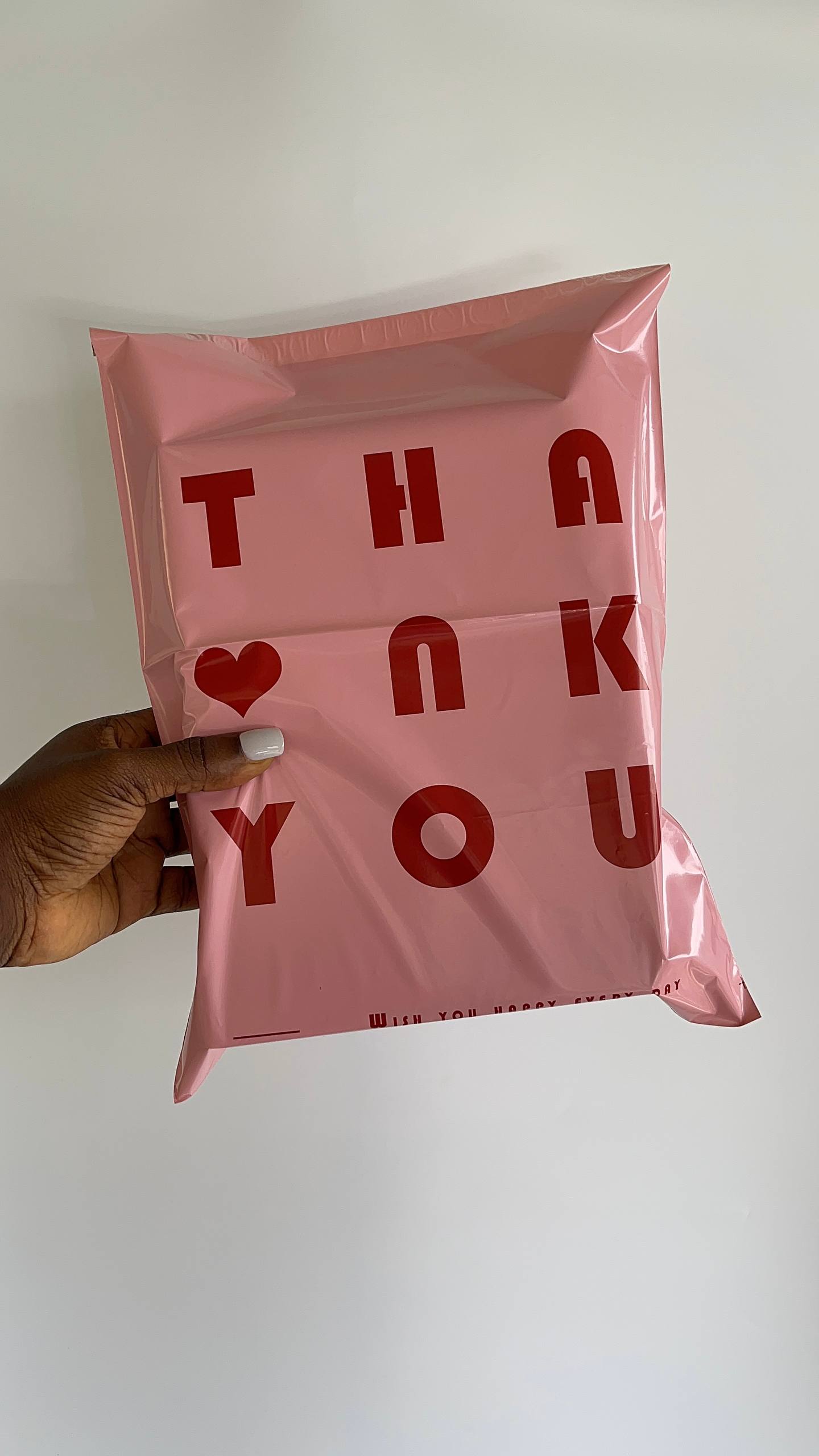 Pink Double Sided Polymailer