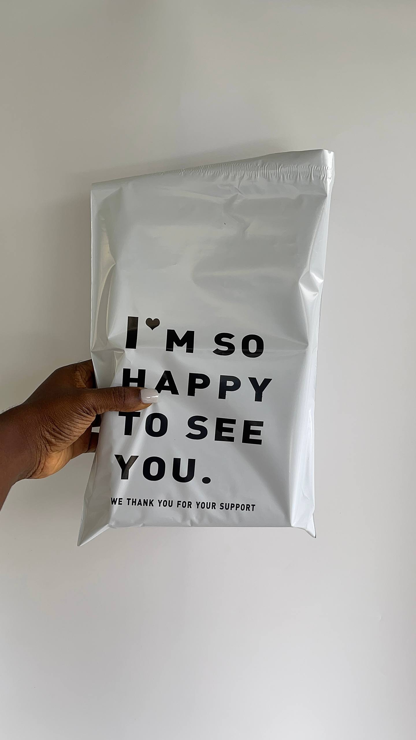 White Double Sided Polymailer