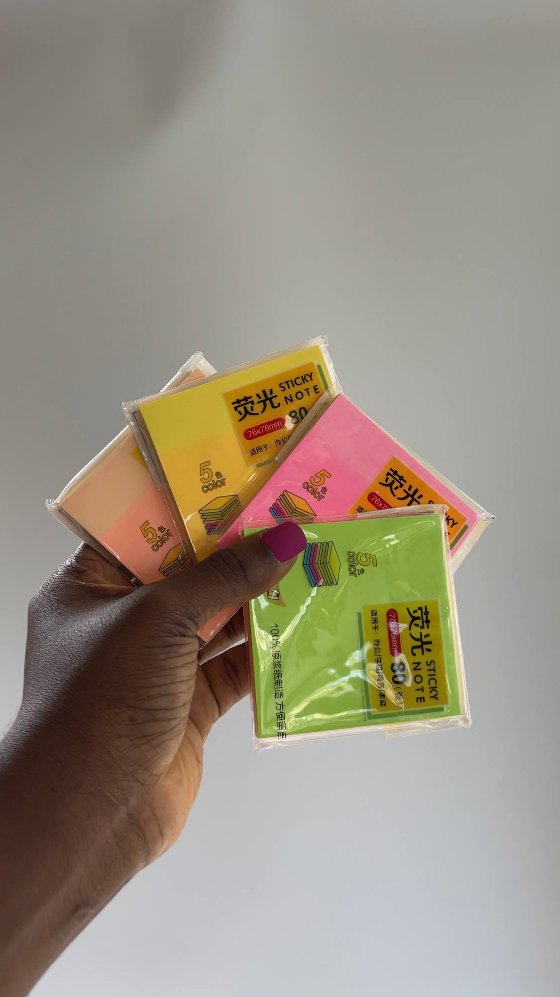 Sticky Notes - Five Color