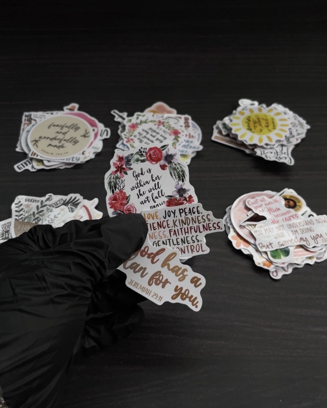 Bible Verse Stickers - 25pcs image