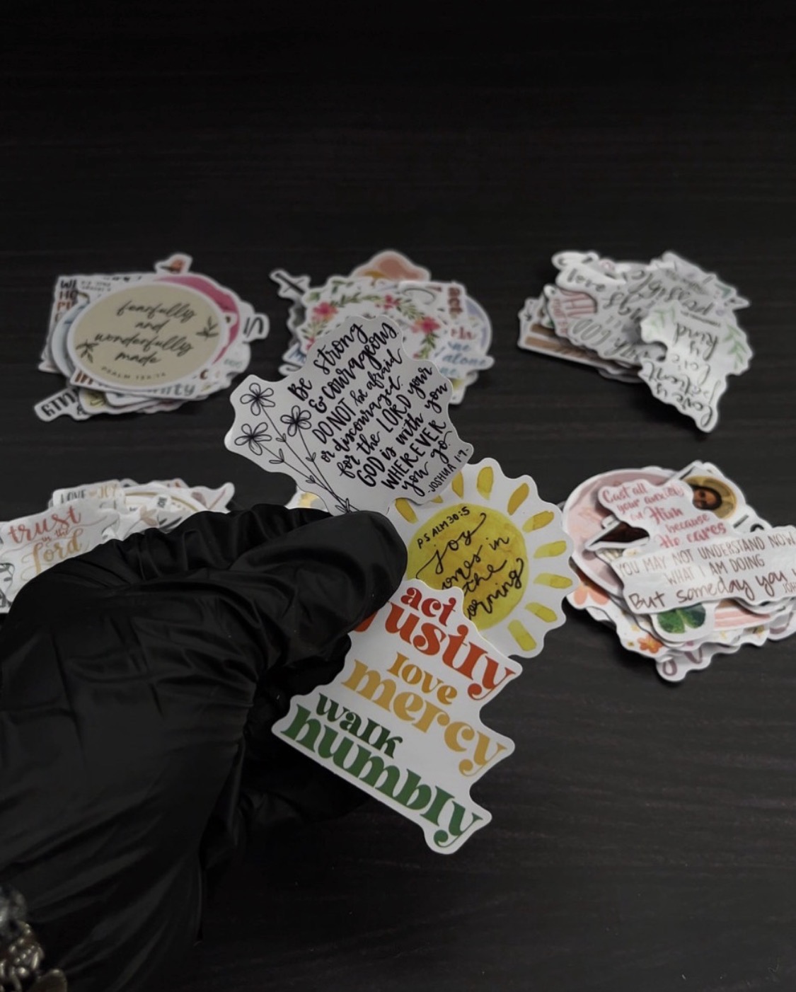 Bible Verse Stickers - 25pcs