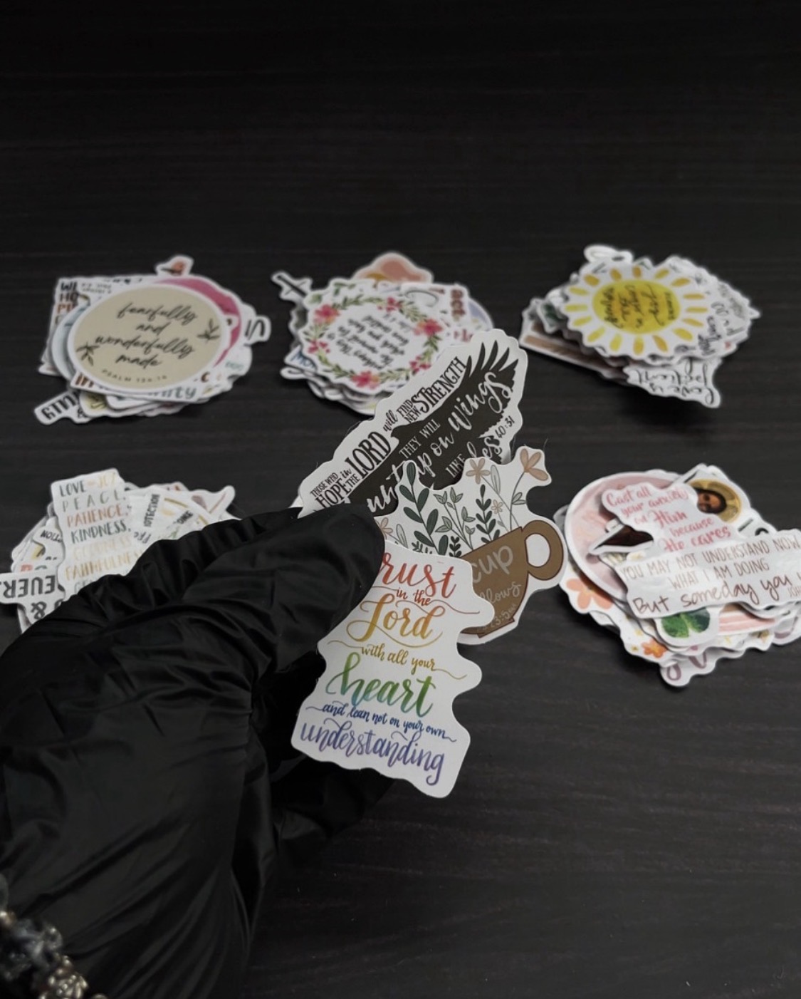 Bible Verse Stickers - 25pcs image