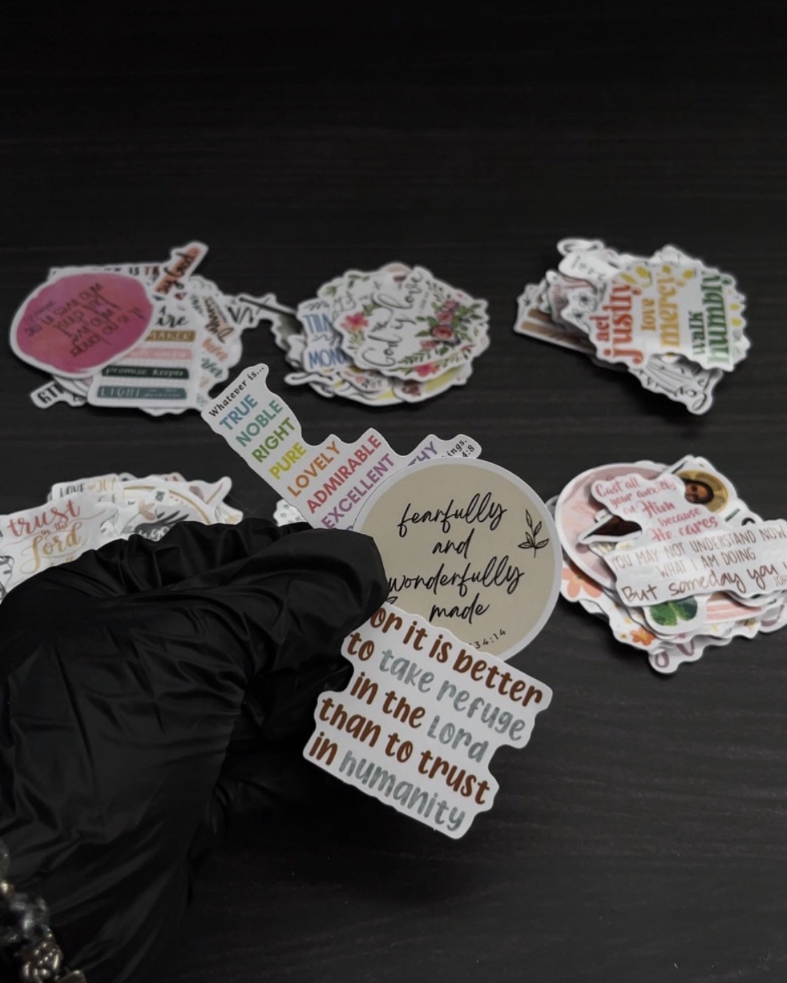 Bible Verse Stickers - 25pcs