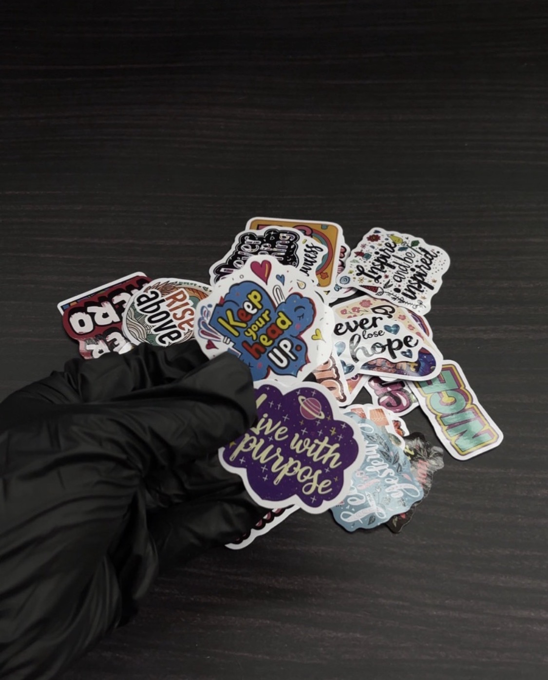 Inspirational Quotes Stickers - 20pcs image