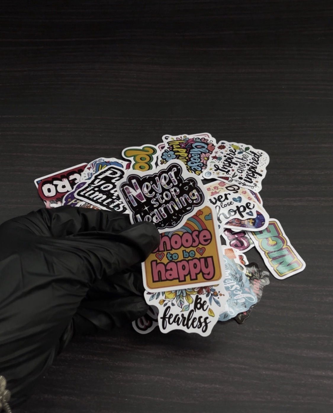 Inspirational Quotes Stickers - 20pcs image