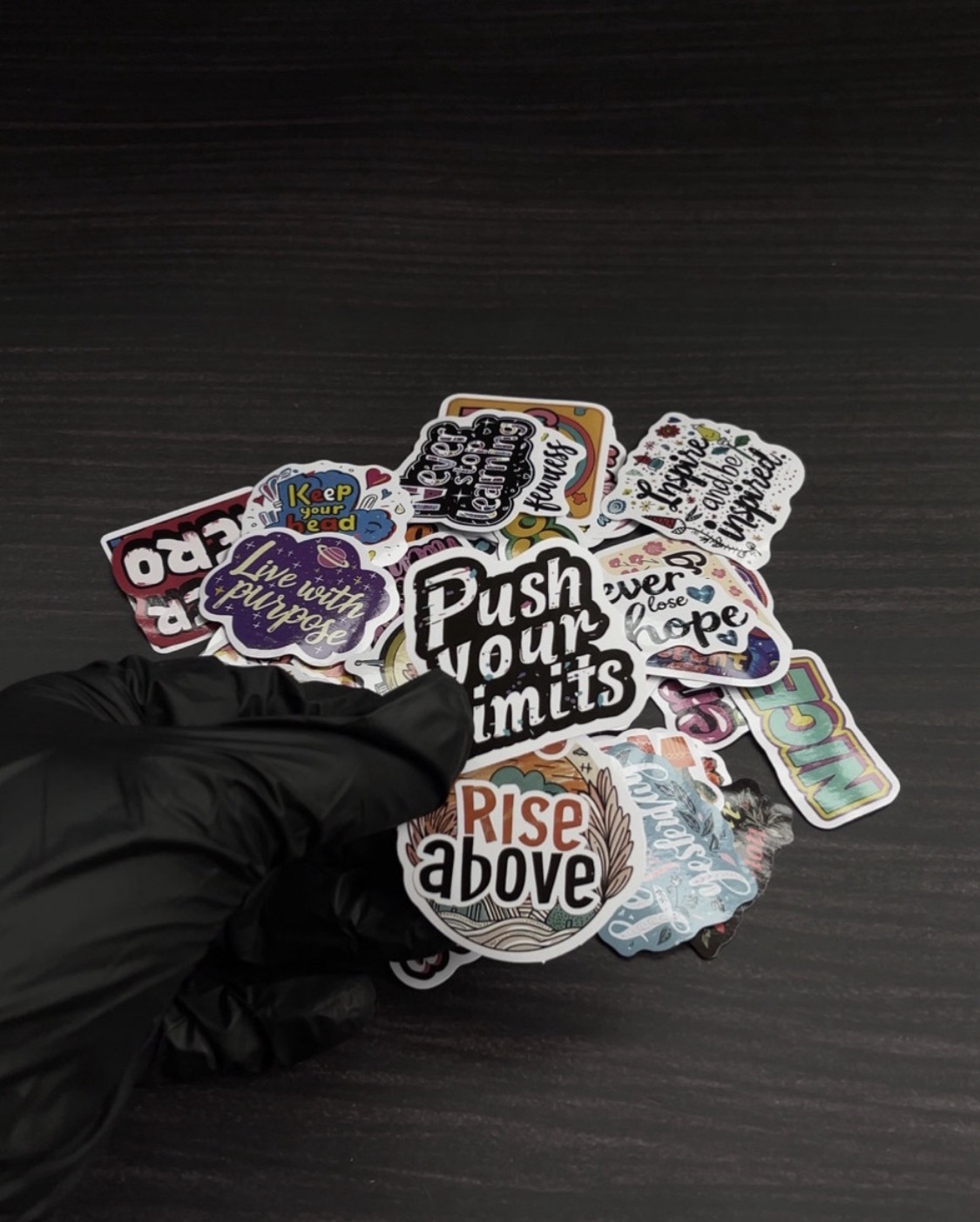 Inspirational Quotes Stickers - 20pcs image