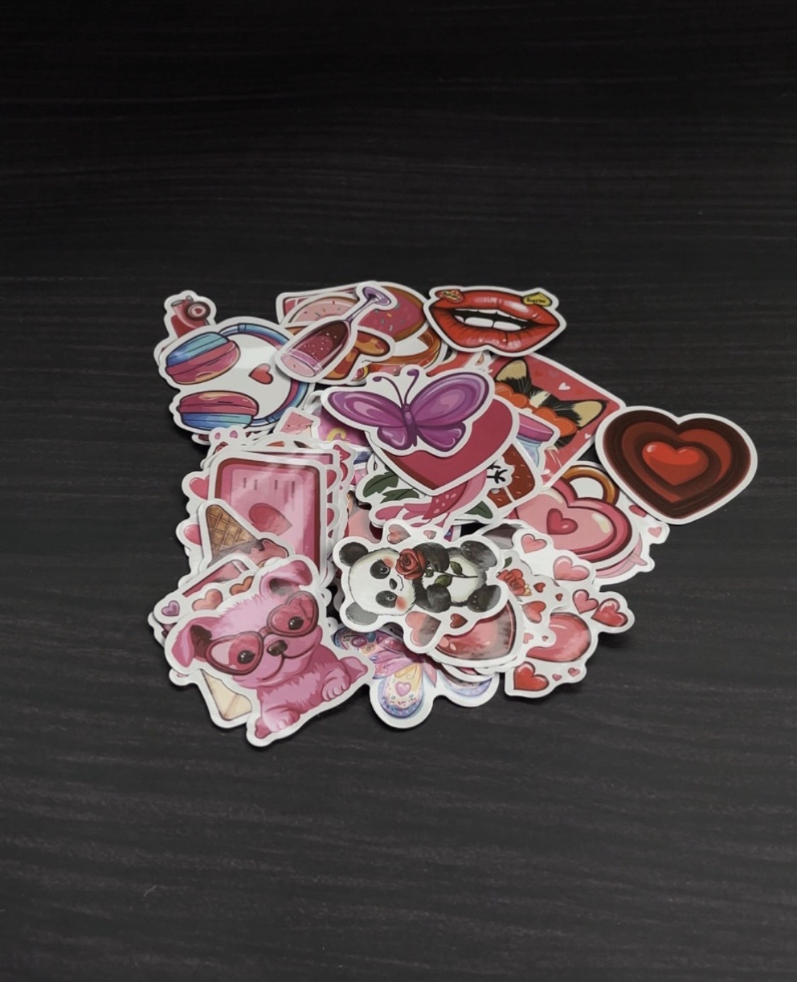 Love Aesthetic Stickers - 20pcs image