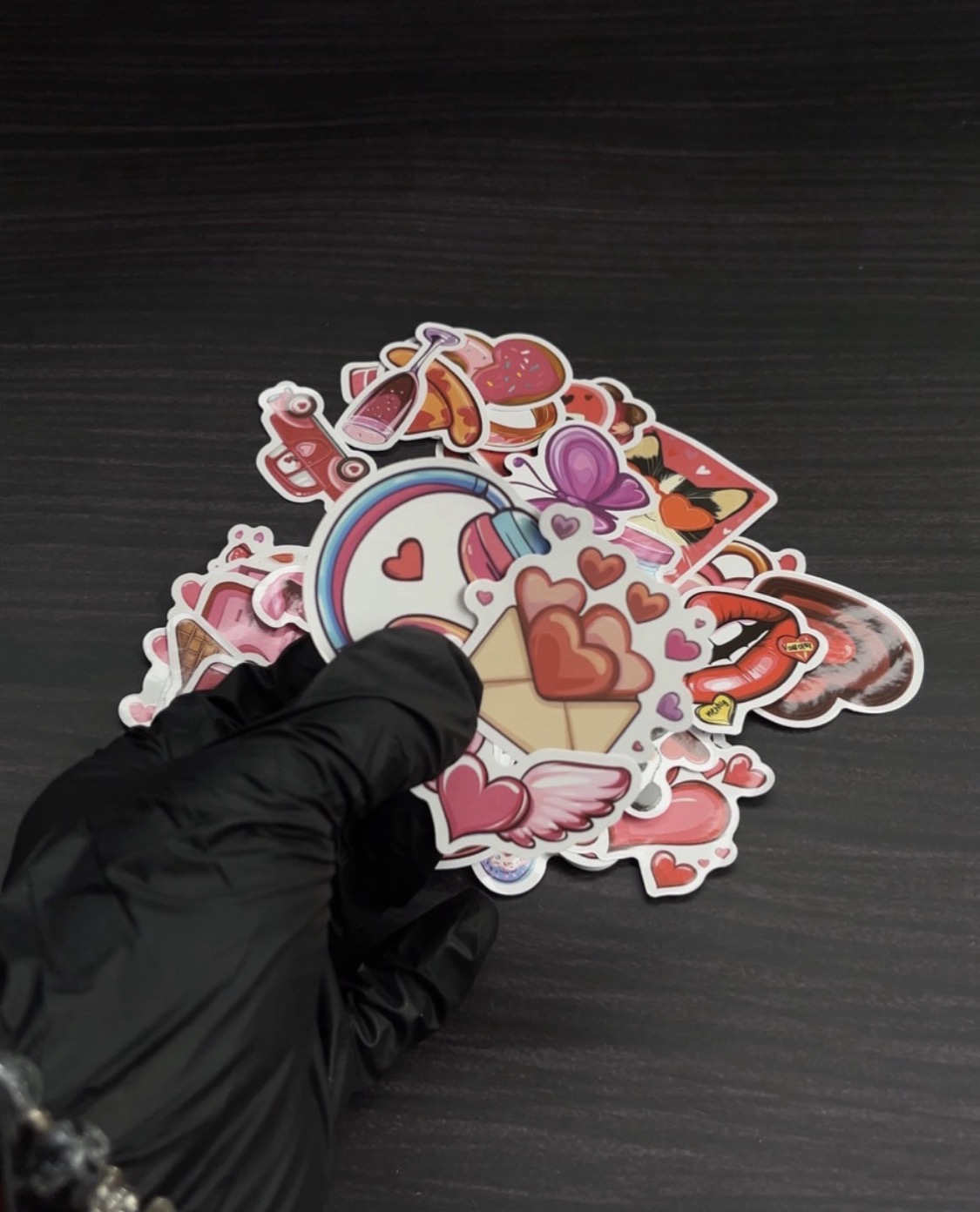 Love Aesthetic Stickers - 20pcs image