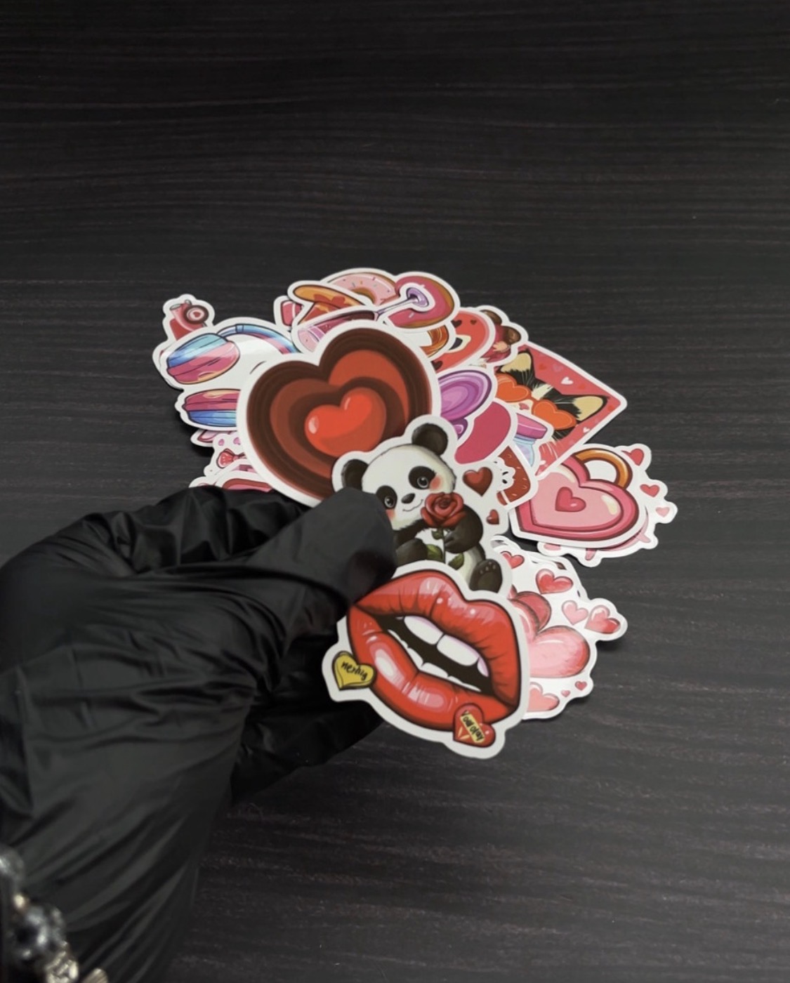 Love Aesthetic Stickers - 20pcs image