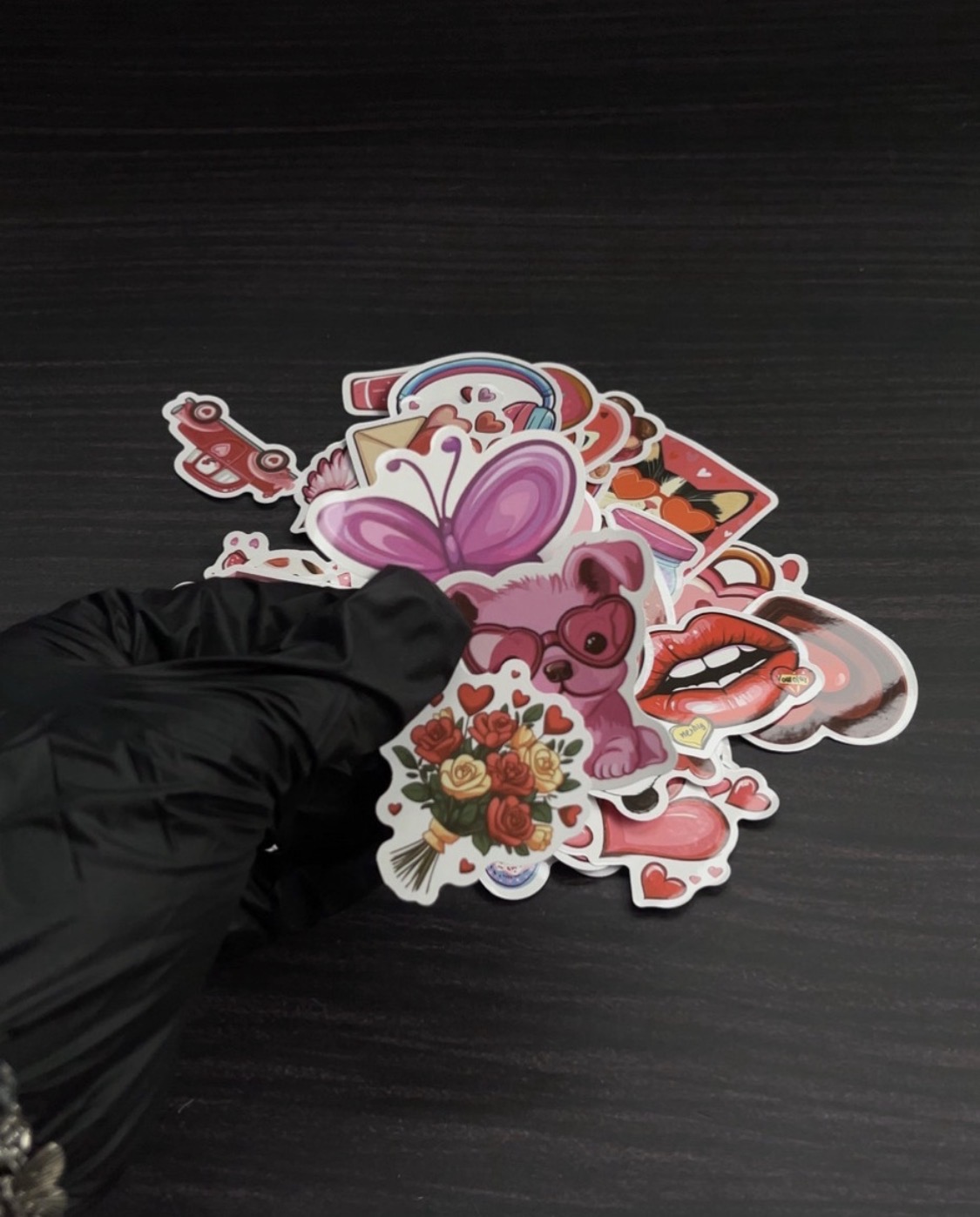 Love Aesthetic Stickers - 20pcs image