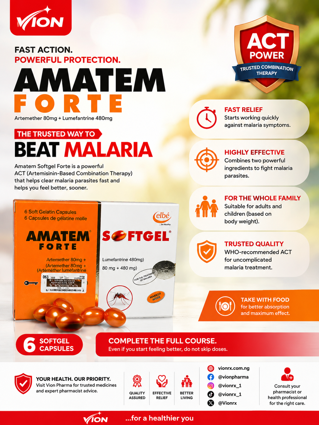 Amatem Softgel forte image