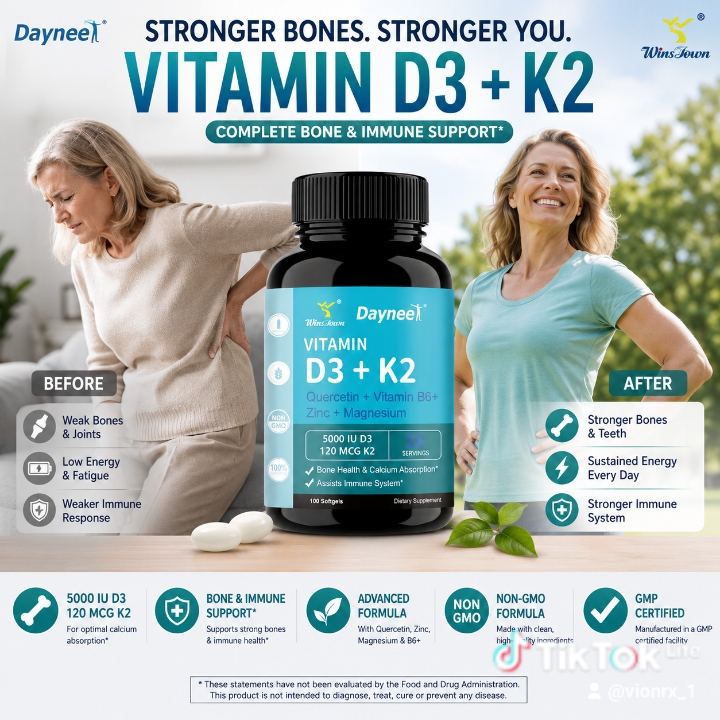 Daynee Vitamin D3 + K2 image