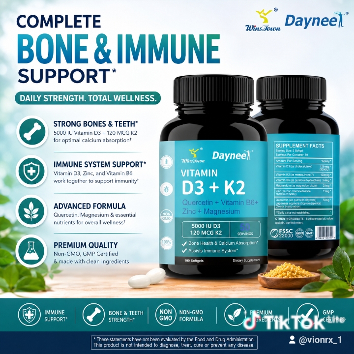 Daynee Vitamin D3 + K2 image
