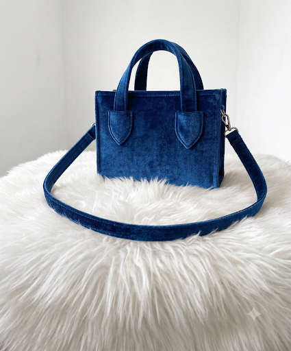 Aurelia Velvet Mini Tote | Luxurious Everyday Handbag