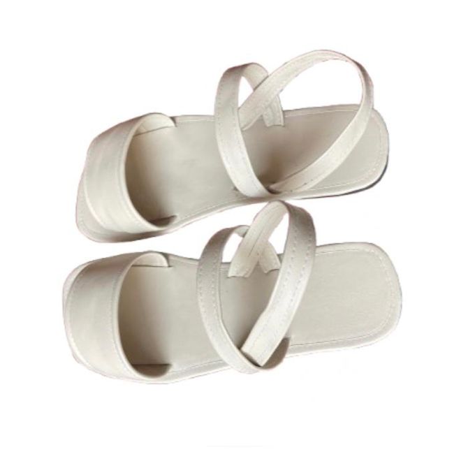 Women's Fashion Vacation Style Flat Woven Slippers, Comfortable & Stylish, Breathable Beach Sandals, Retro Brown/Black/White/Pink/Magenta/Red Colored Slip-On Slouchy Shoes Image