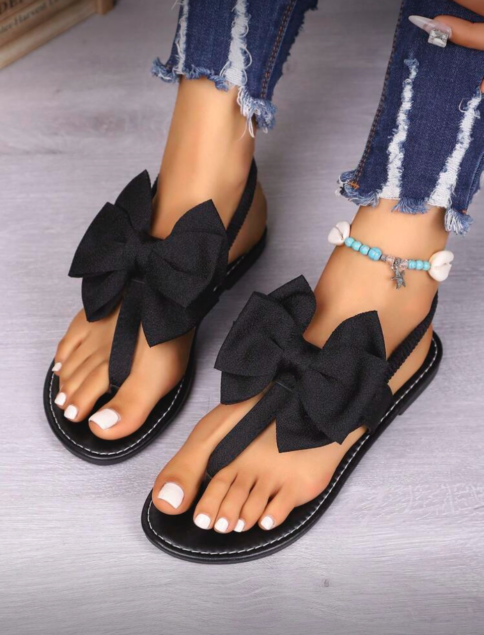ENE BOWKNOT SANDALS