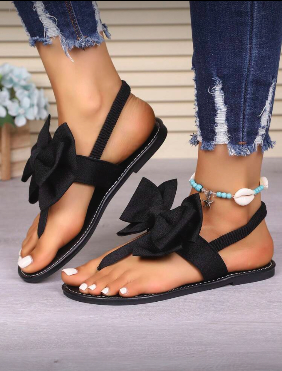 ENE BOWKNOT SANDALS