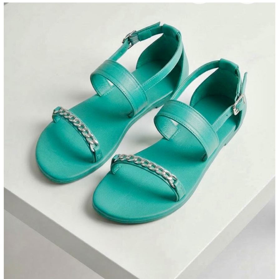 EZENNE CROSS BAND SLIPPERS