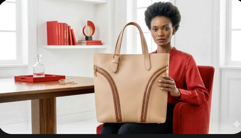 The Sculpted Executive Tote