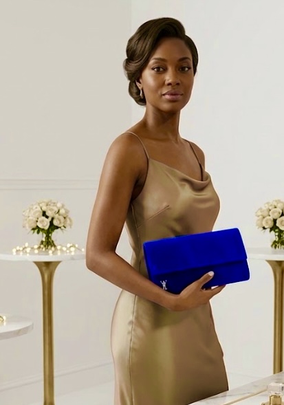 Royal Velvet Statement Clutch