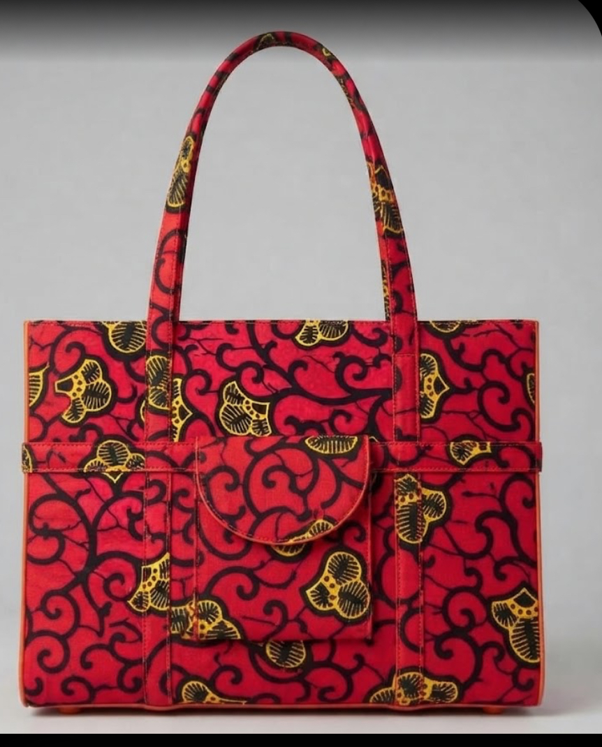 Handcrafted African Print Handbags & Ankara Totes | Lazuda Afrique UK