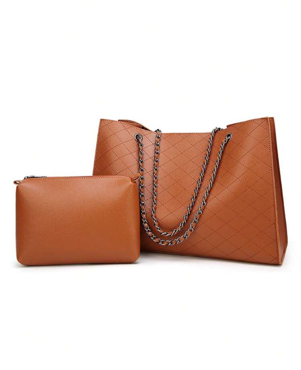 QUILTED KEMI SHOULDER BAG ) image