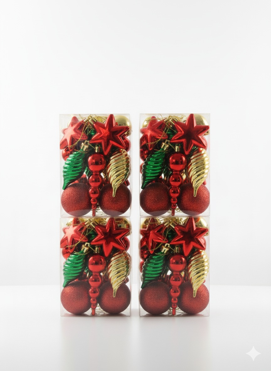 Mixed Shape Baubles/Ornaments second image