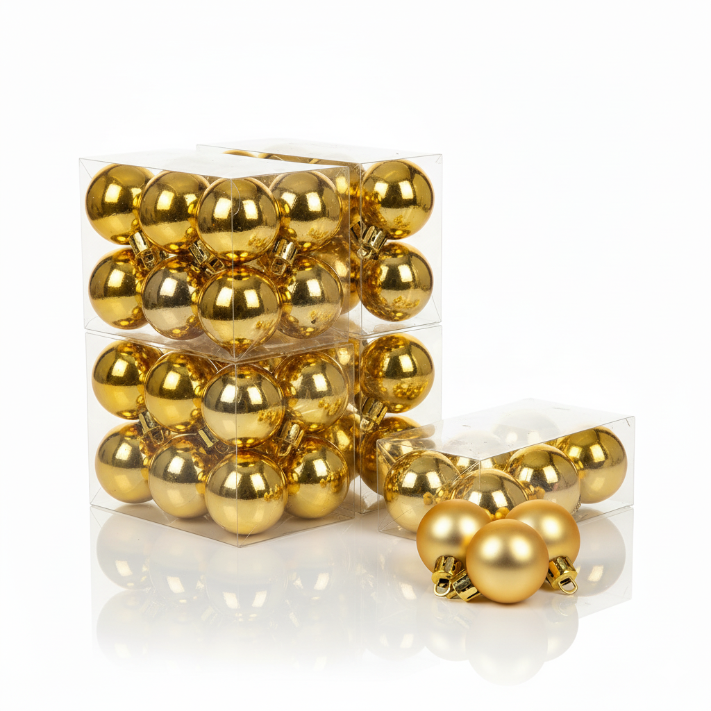 24pcs BAUBLES/ORNAMENTS Image