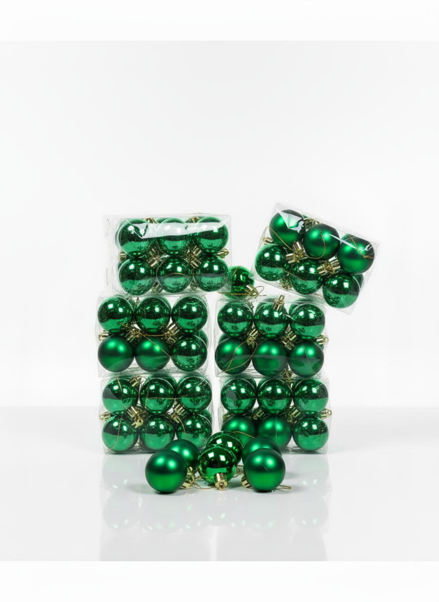 24pcs BAUBLES/ORNAMENTS image