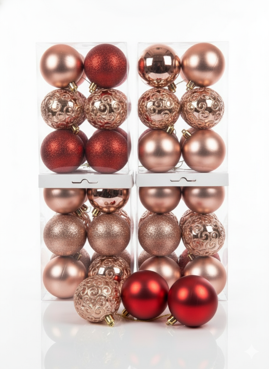 12 PCS BAUBLES/ORNAMENTS image
