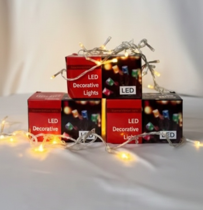 100 LED LIGHTS FOR CHRISTMAS TREE DECORATION image