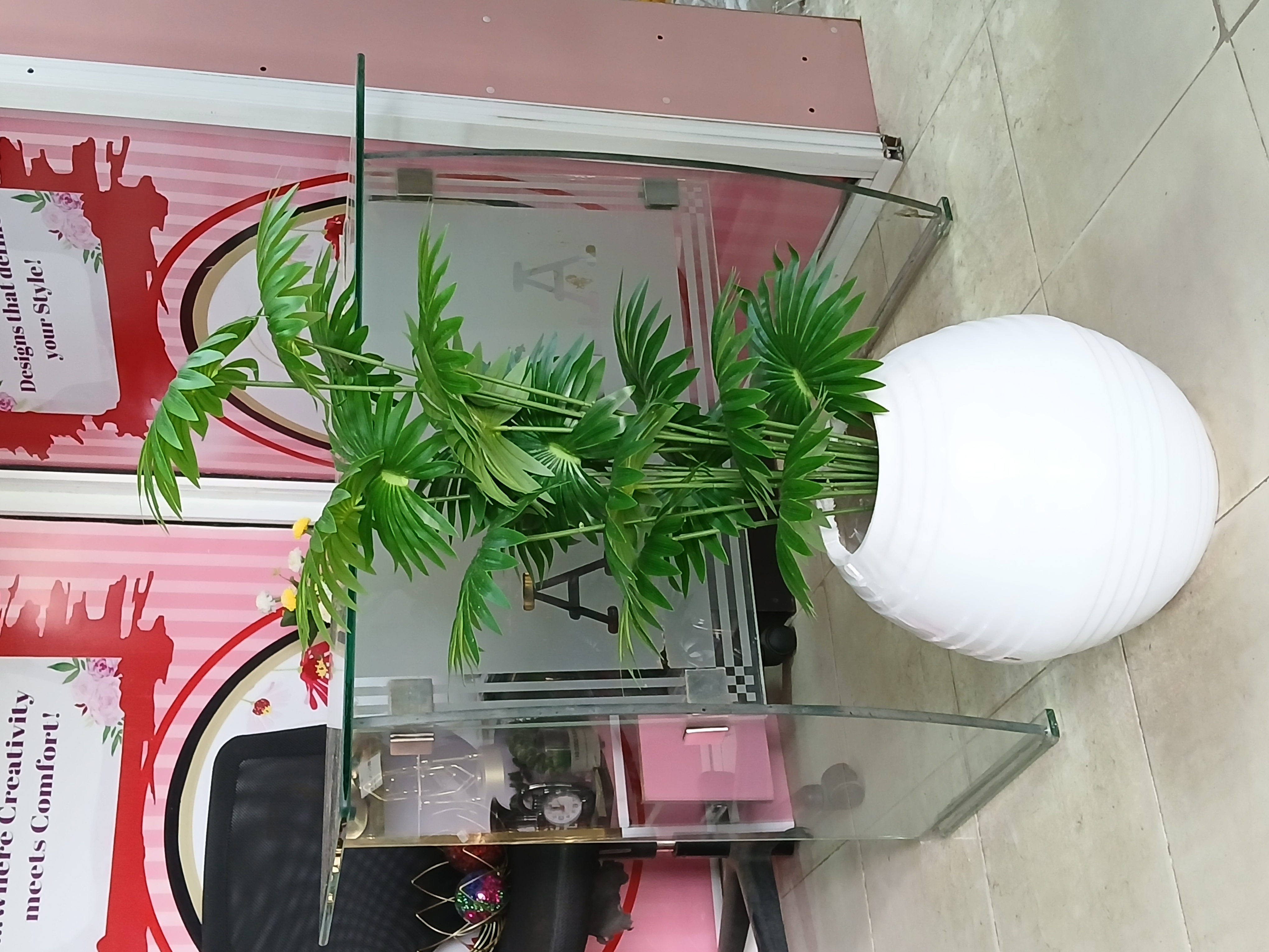 Bunch Tree In Fibre Planter second image