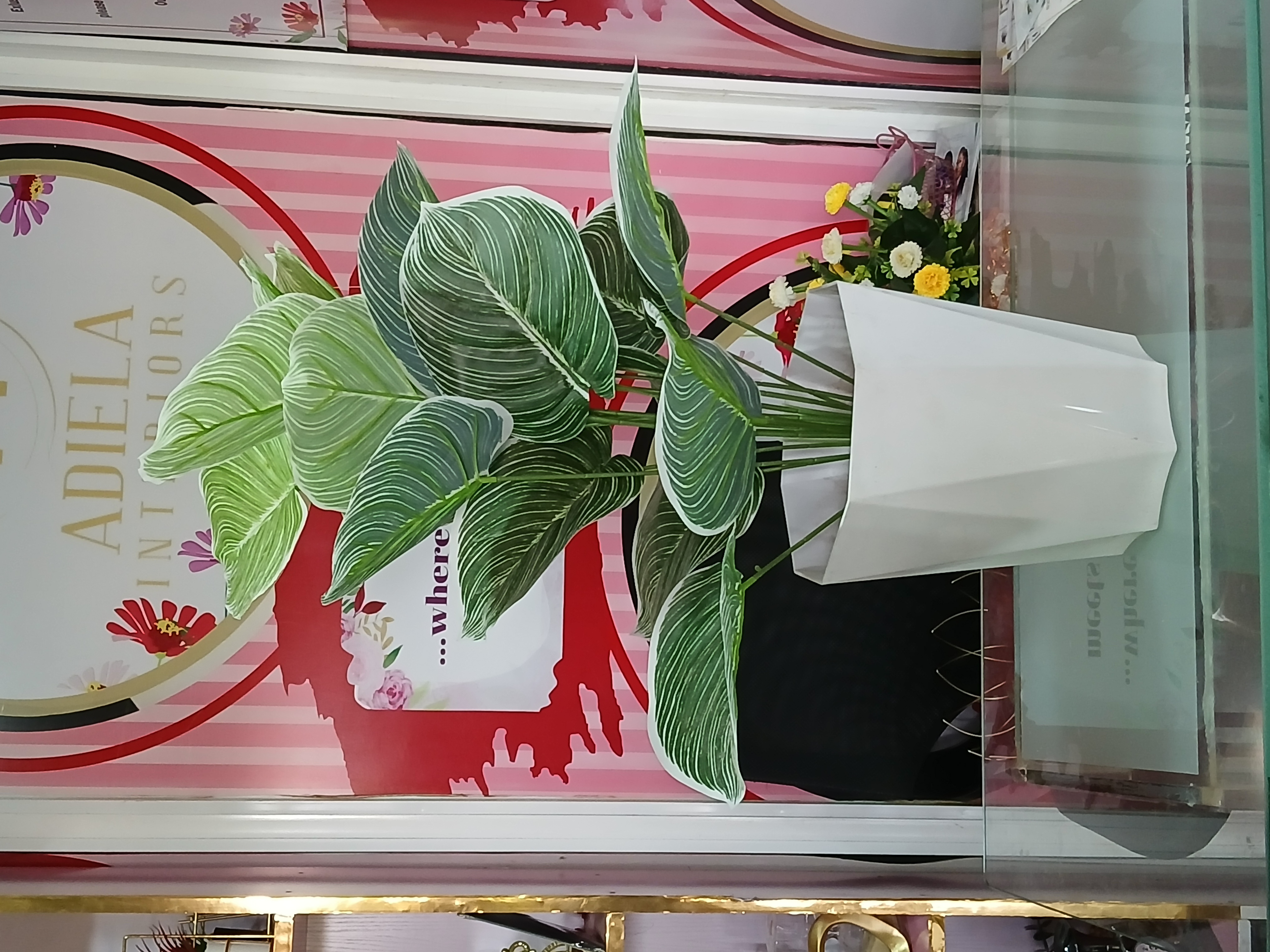 Bunch Tree In Plastic Vase second image