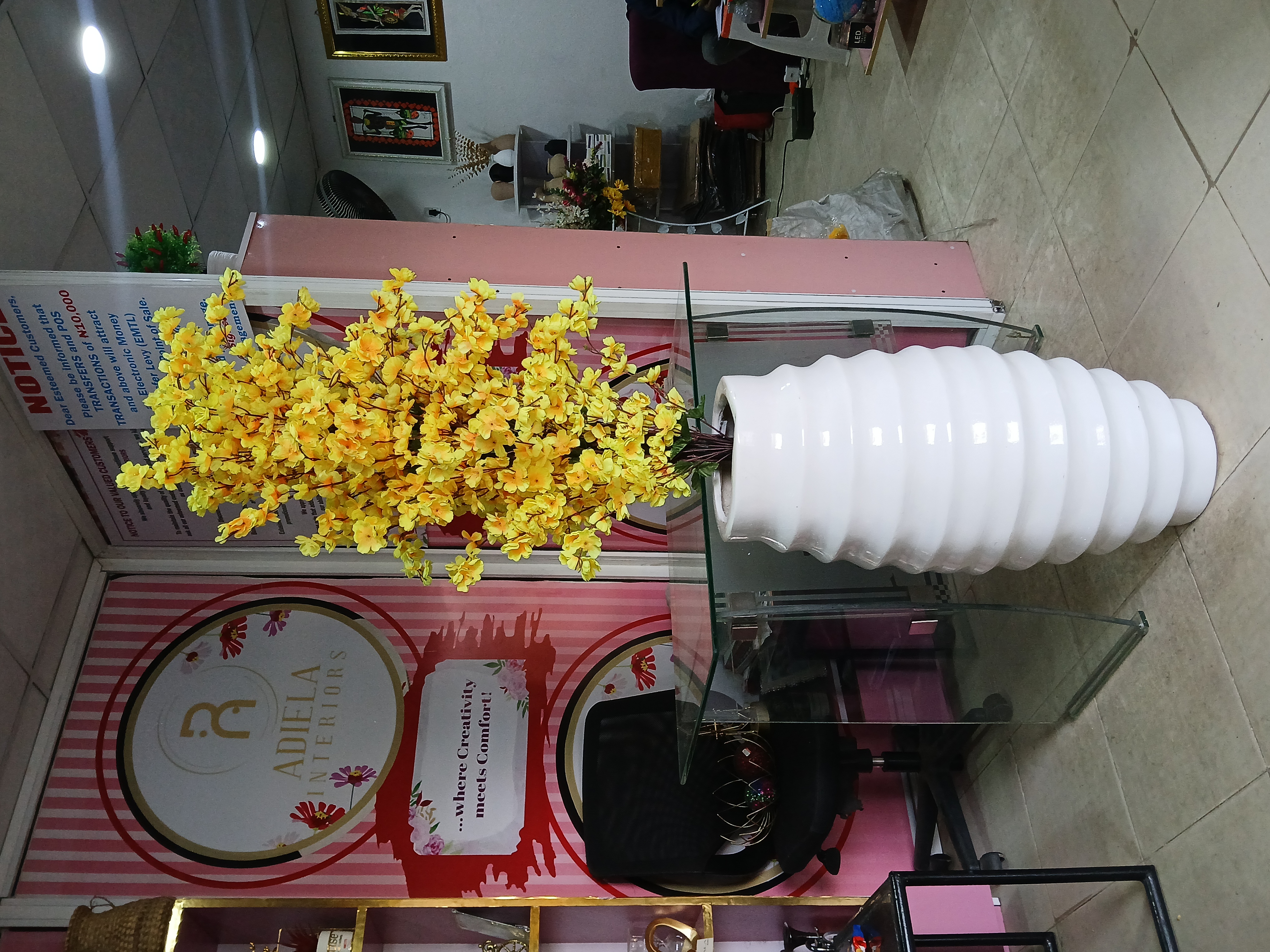 Cherry Blossom Tree In Fibre Planter second image