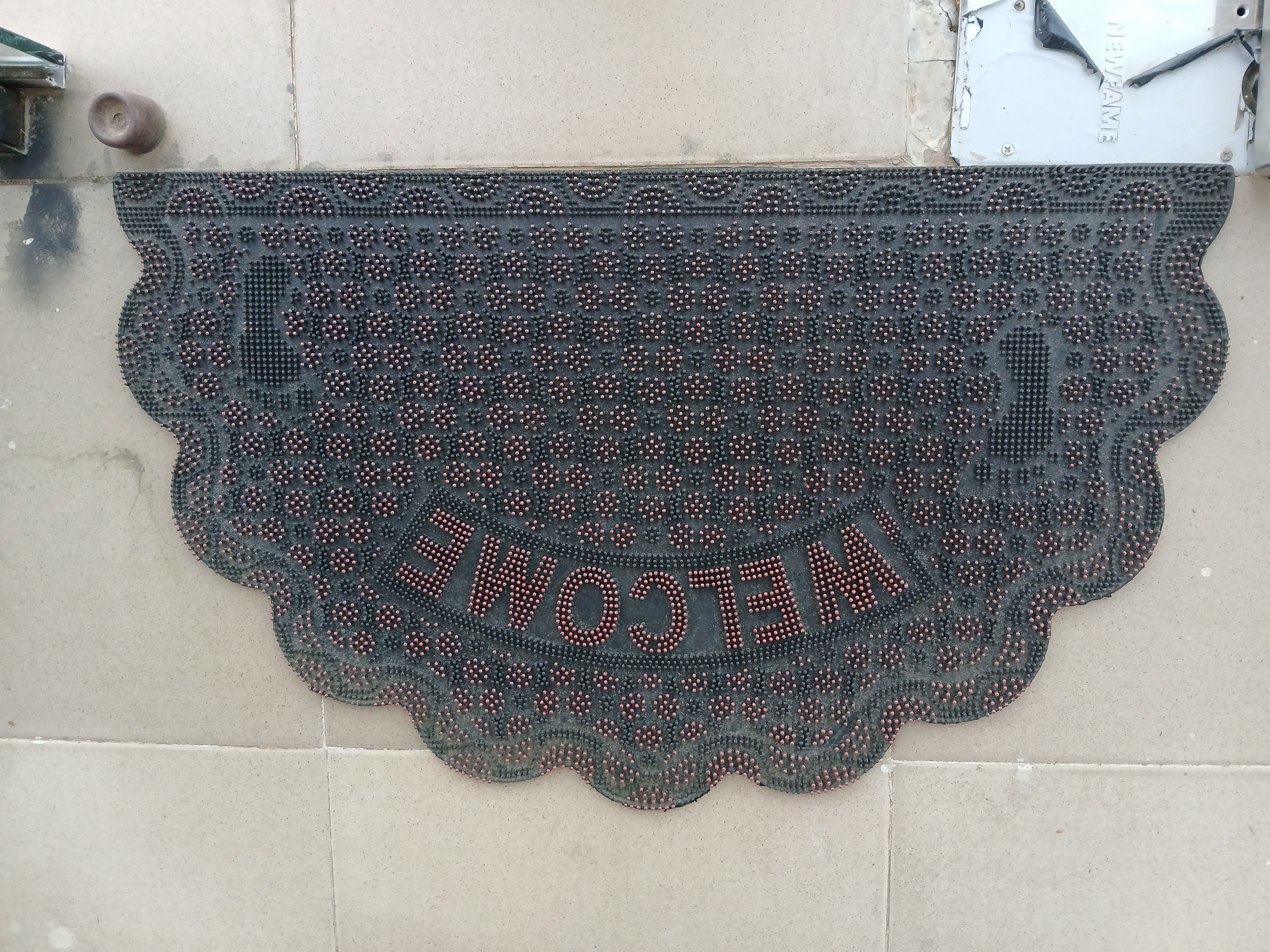 Semi Circle Door Mat Image