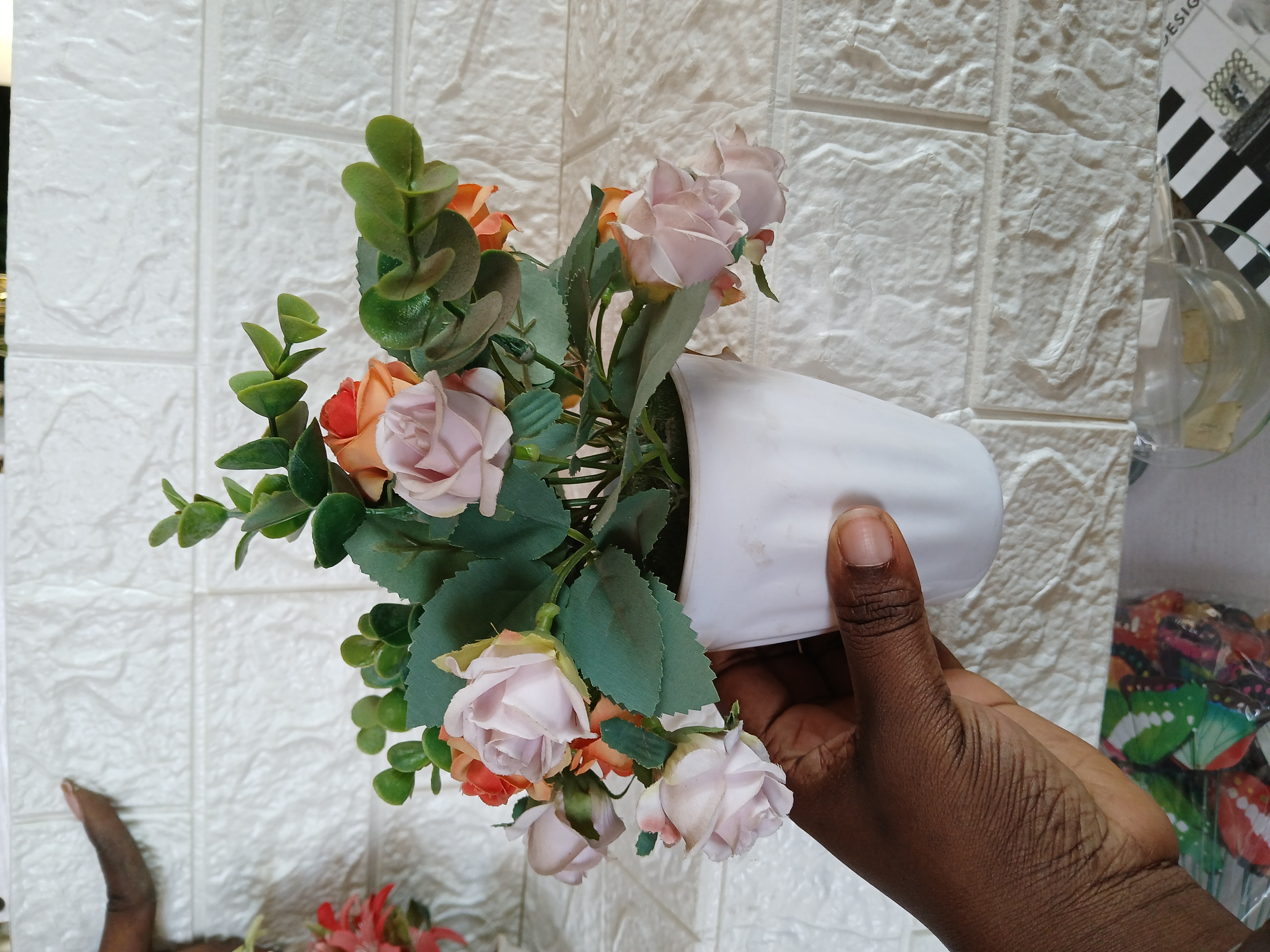 Potted Flower Vase image