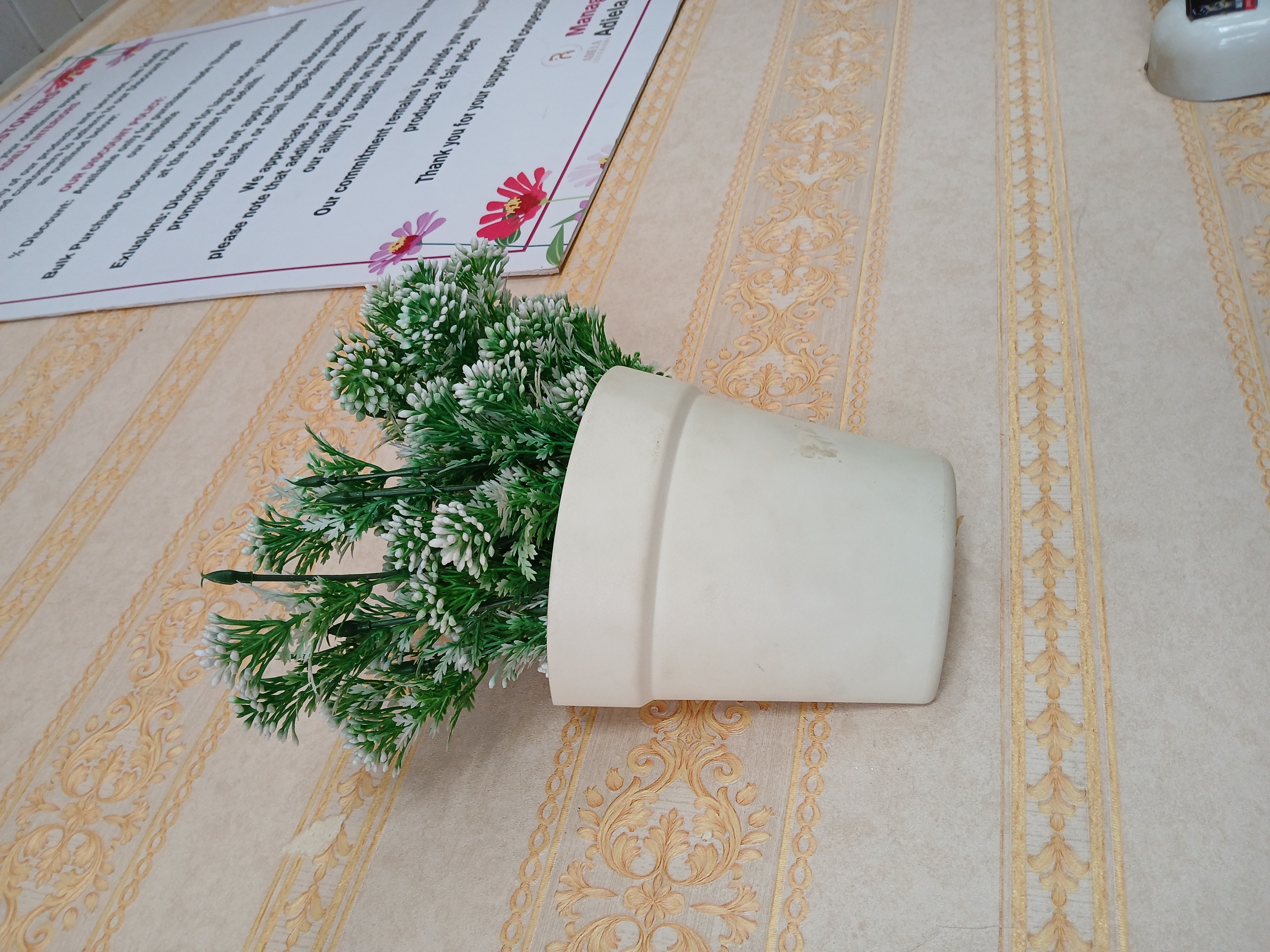 Semi Plastic Vase second image