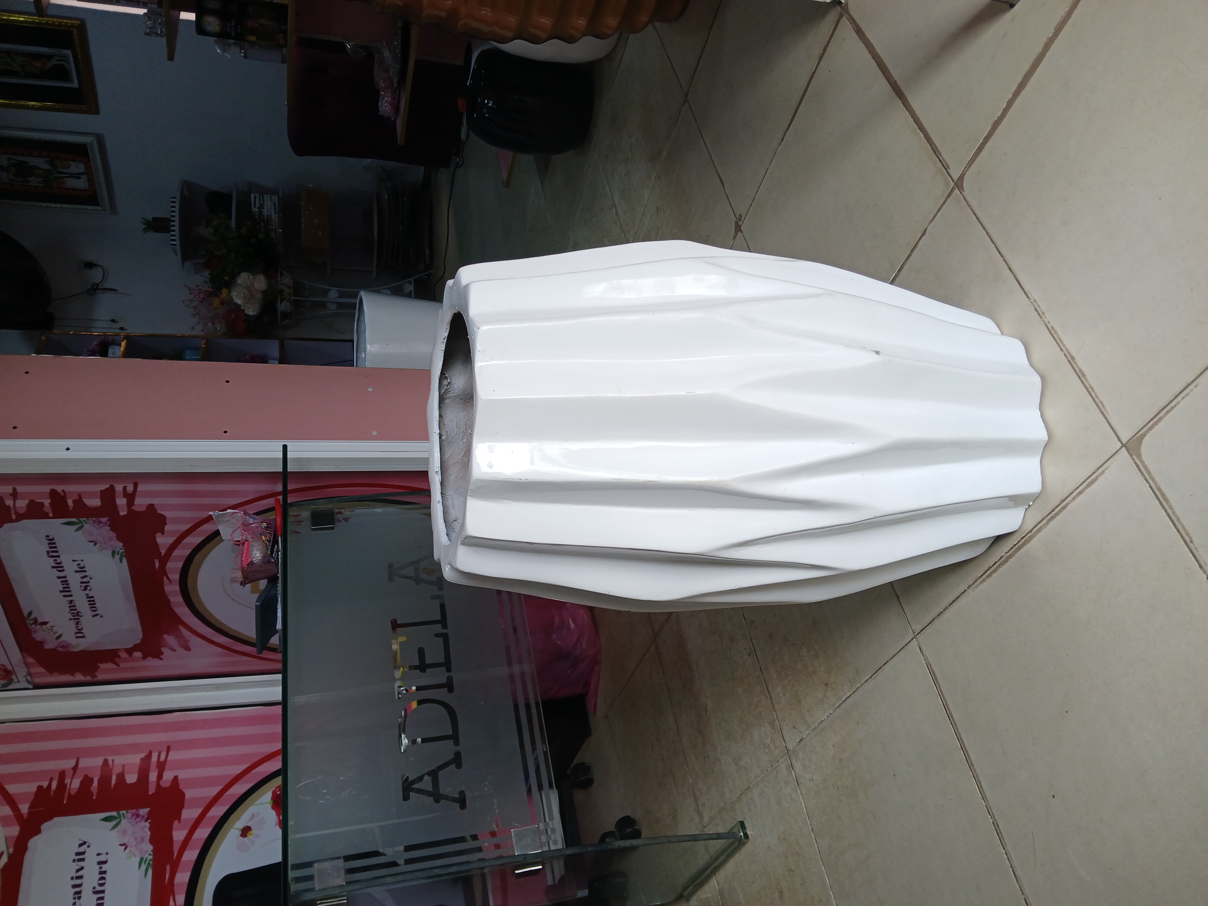 Geometric Design Fibre Planter image