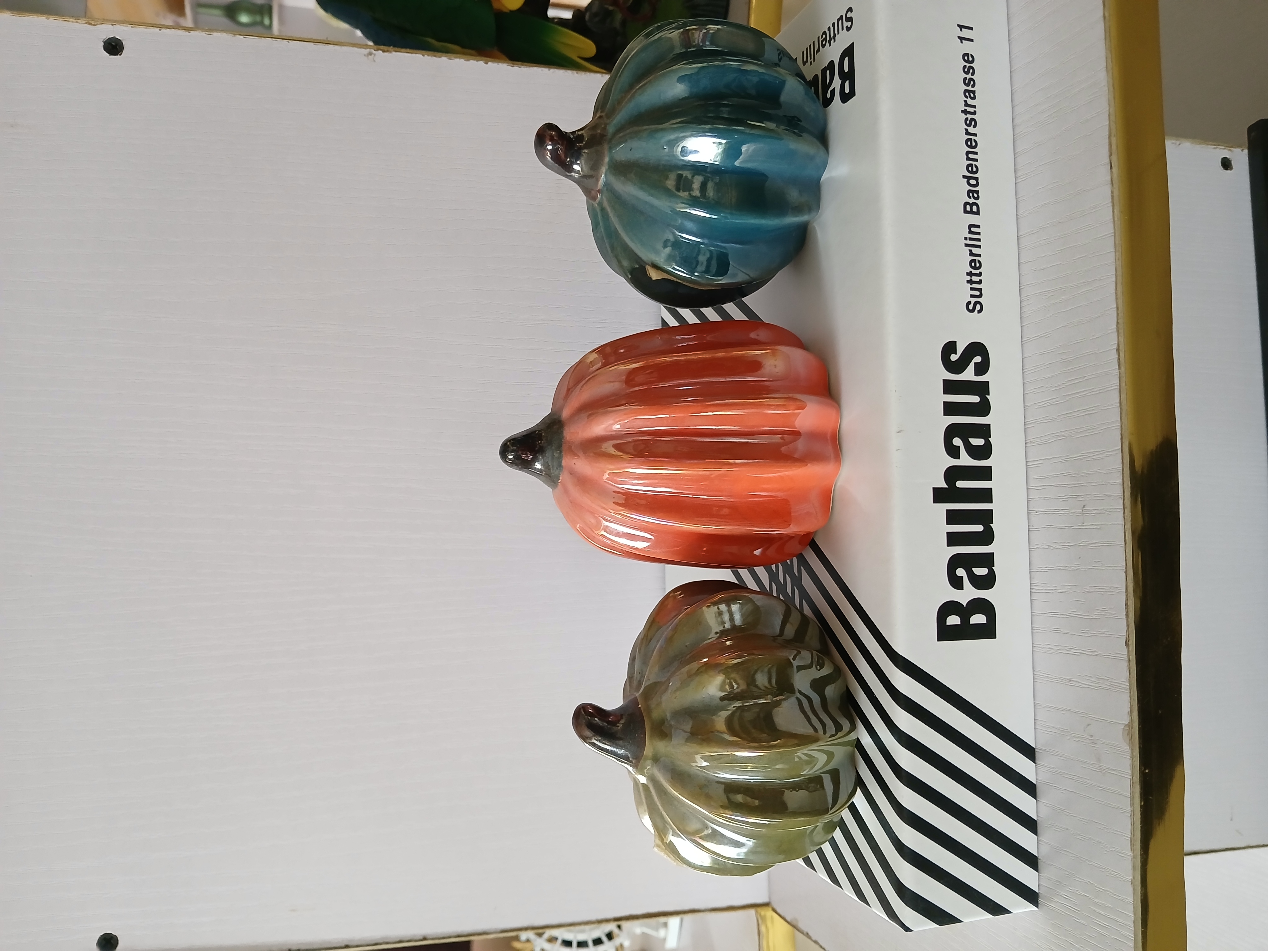 Pumpkin Ceramic Decor image