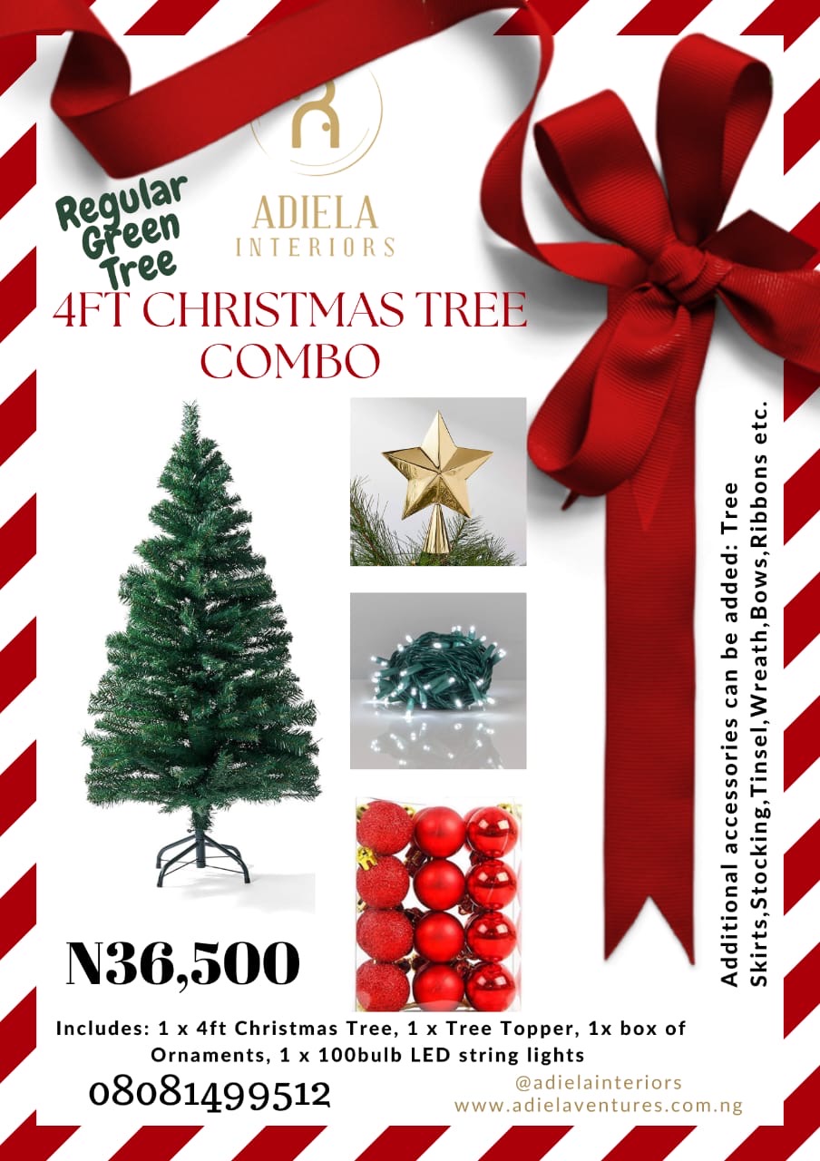 4ft Christmas Tree Combo image