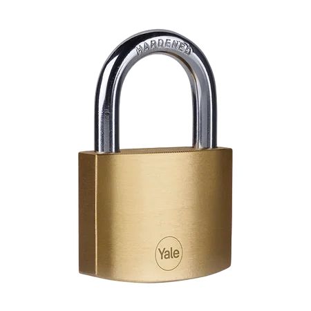 50mm Yale Essential Brass Padlock YE1/50 image