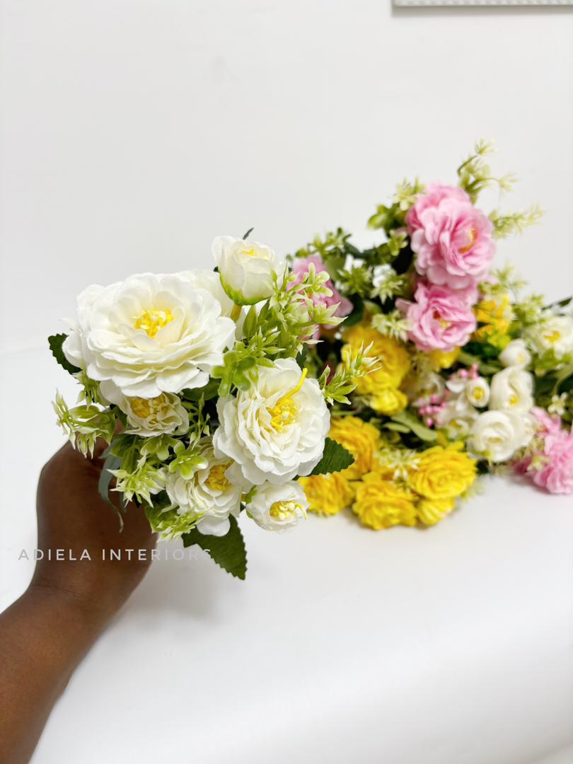 Peony Flower Bunch Image