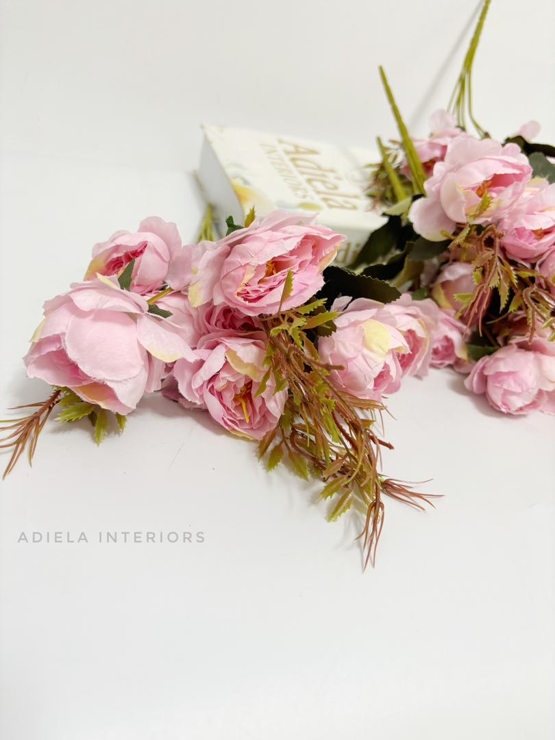Peony Flower Bunch Image