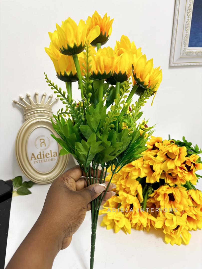 9Head Sunflower Bunch second image